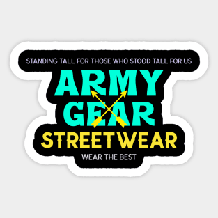 Army Gear Sticker